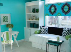 A girl’s room, for interior design in Nashville, TN, by a top interior designer contact Eric Ross Interiors.