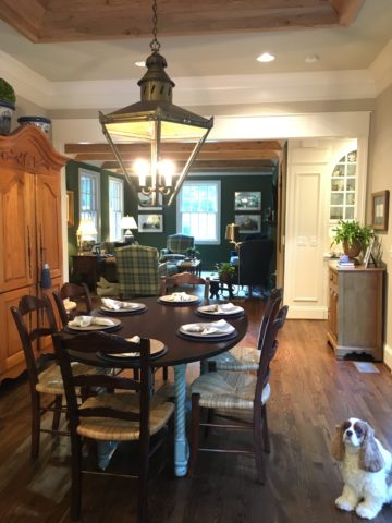 Boxwood Hill kitchen interior design in Nashville by Eric Ross Interiors, interior designer article.