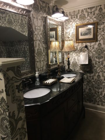 Bathroom in our Nashville interior design studio, call the interior designers at Eric Ross Interiors for your next project.