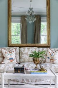 Couch - Traditional Living Room – Interior Design Nashville, TN – Eric Ross Interiors